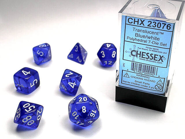 Chessex Dice CHX26431 Set Dadi Gemini Green-Red/White 7 Chessex 601982022938 